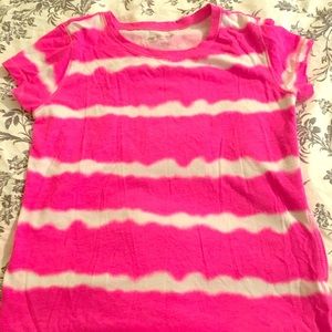 Pink Tie Dye Shirt